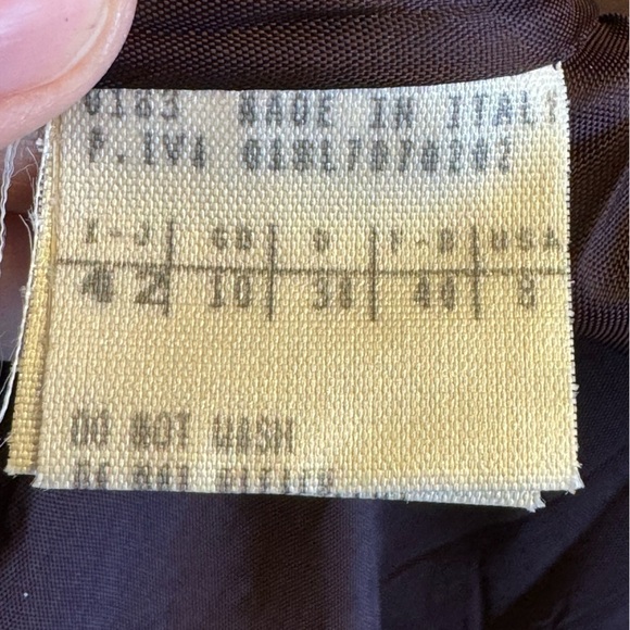 Vintage Tous Les Jours Blazer Jacket Made in Italy Lama Wool Size 8 NWT - Picture 15 of 16